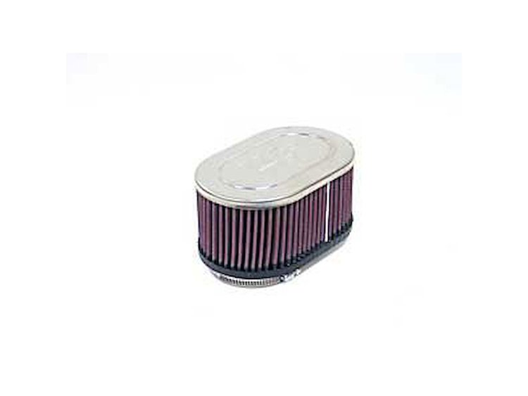 Dual Flange Oval Filter Flange inside Dia - F: 2.125" , 54mm