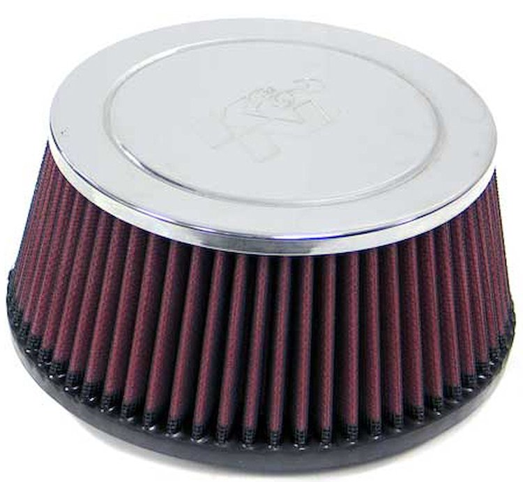 Round Tapered Universal Clamp-On Air Filter