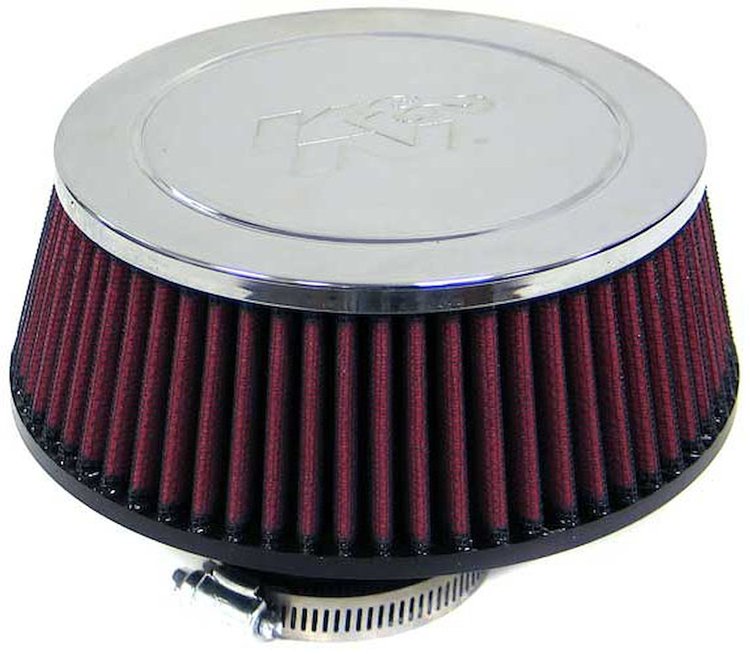 Round Tapered Universal Clamp-On Air Filter