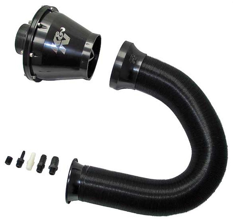 RC-5052AB Apollo Cold Air Intake System Universal Black