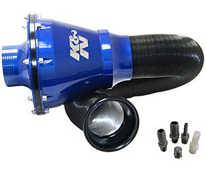 Apollo Cold Air Intake System Universal Blue