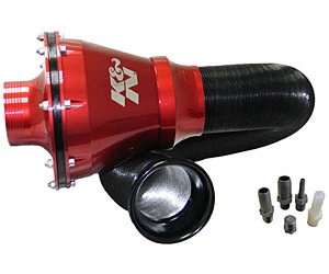 Apollo Cold Air Intake System Universal Red
