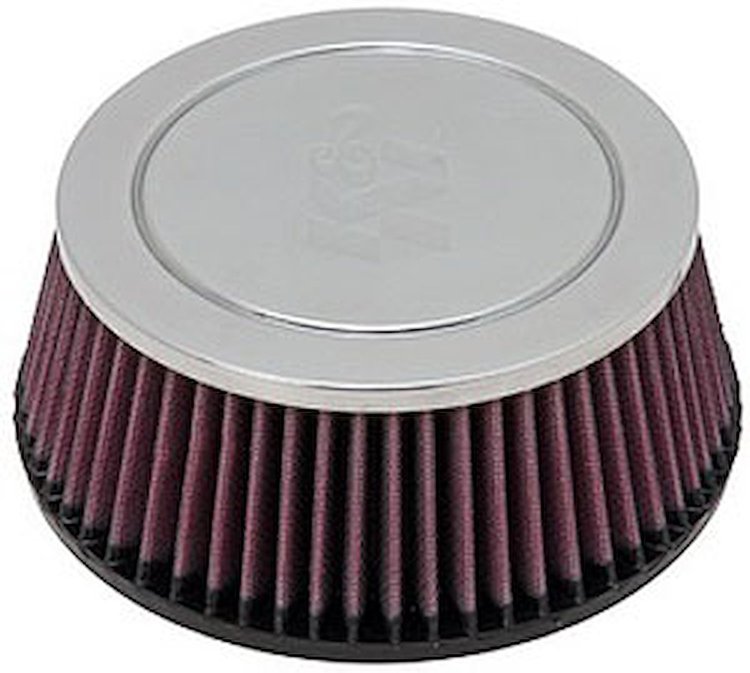 Universal Air Cleaner Assembly; Round Tapered; OD-6 7/8 in./5 7/8 in.; Flange L-0.75 in.; Inside Fla