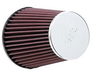 Universal Air Cleaner Assembly; Round Tapered; OD-3.5 in./5 in.; Flange L-0.75 in.; Inside Flange 3