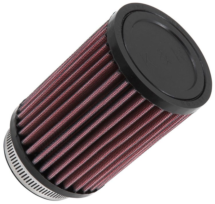 Round Straight Air Filter Flange Dia. (F): 2.5" (64 mm)