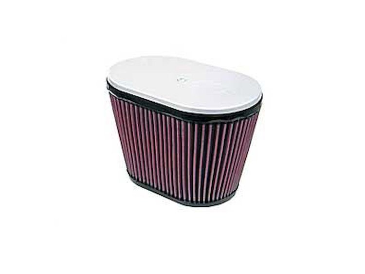 Dual Flange Oval Filter Flange inside Dia - F: 2.125" , 54mm
