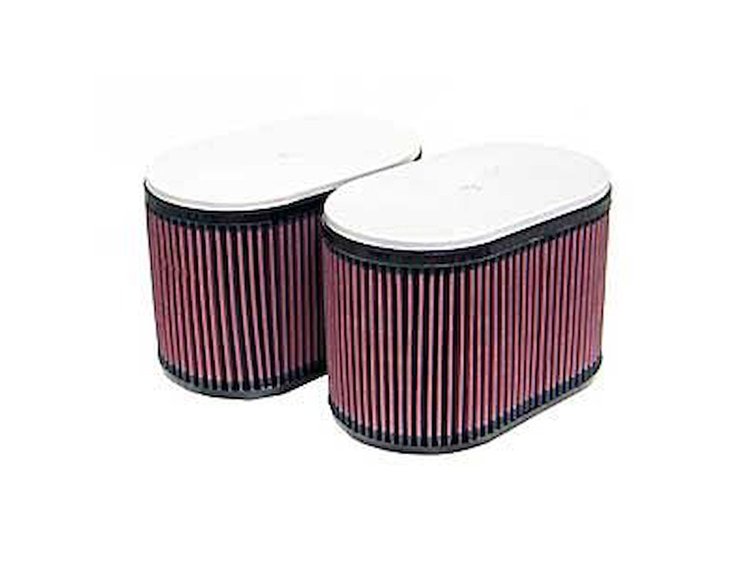 Dual Flange Oval Filter Flange inside Dia - F: 2.75" ,70mm