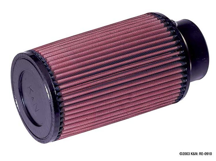 RE-0910 Round Tapered Universal Clamp-On Air Filter