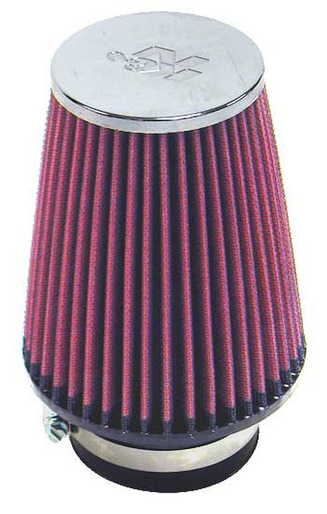 Round Tapered Universal Clamp-On Air Filter