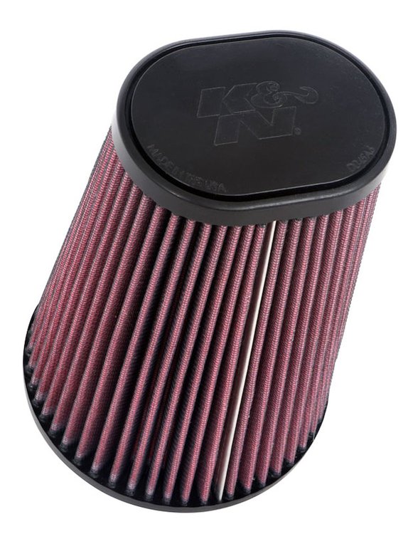 RU-1021 Universal Oval Tapered Clamp-On Air Filter