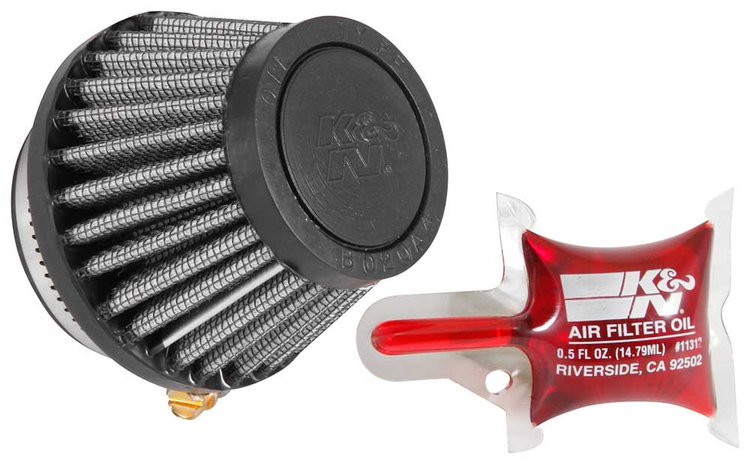 Round Tapered Universal Clamp-On Air Filter