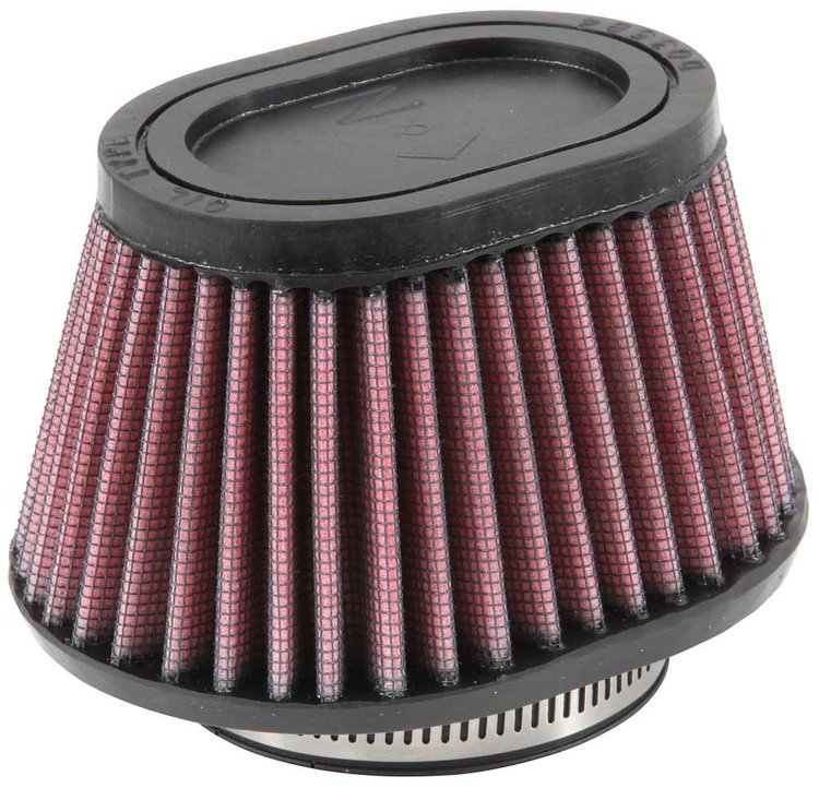 RU-2780 Oval Tapered Universal Clamp-On Air Filter Flange Dia - F: 2.438 in., 62mm