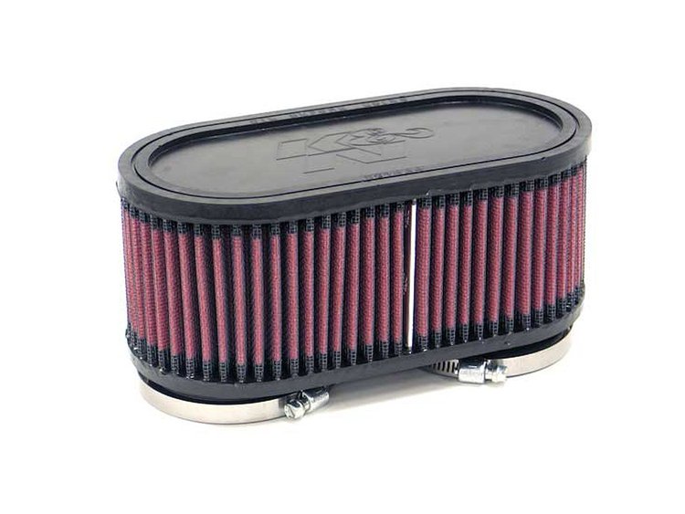 RU-2970 Dual Flange Oval Filter Flange inside Dia - F: 2.375 in., 60mm