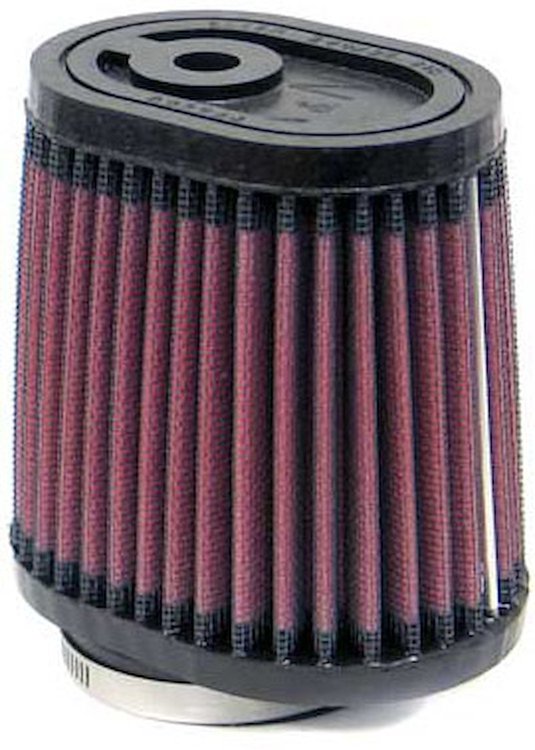 Oval Tapered Universal Clamp-On Air Filter Flange Dia - F: 2.125", 54mm