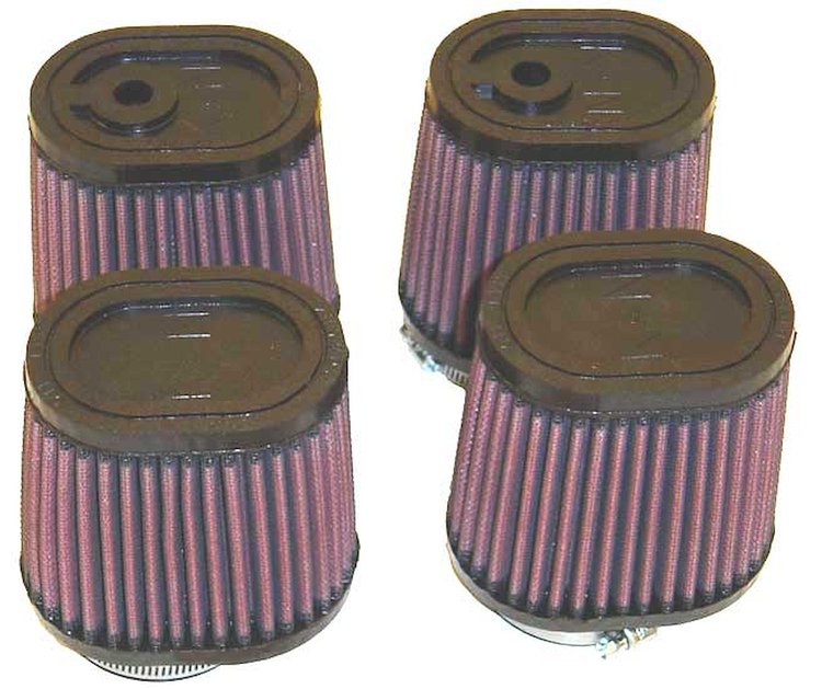 Oval Tapered Universal Clamp-On Air Filter Flange Dia - F: 2.125", 54mm