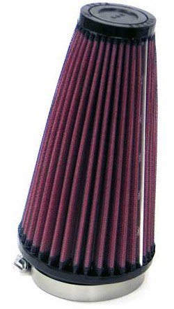 Round Tapered Universal Clamp-On Air Filter