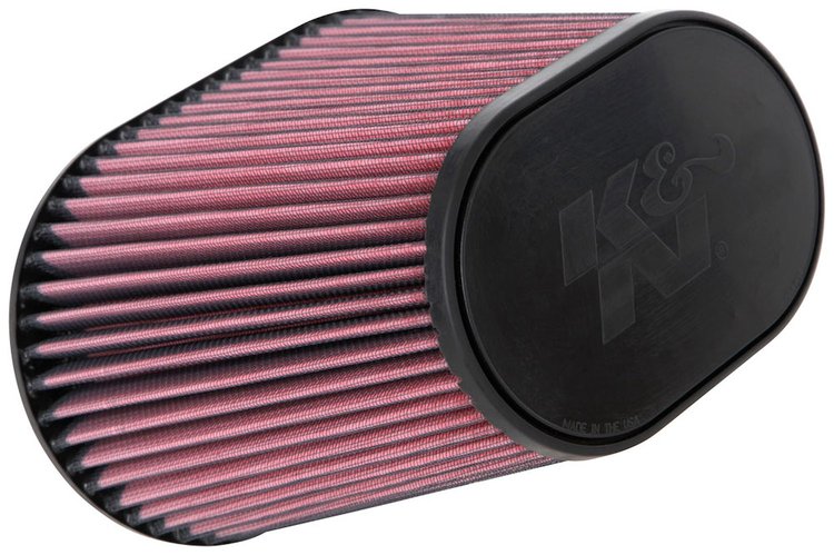 RU-5292 Oval Tapered Universal Clamp-On Air Filter Flange Diameter: 6.980 in (177 mm)