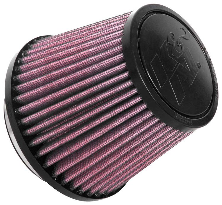 RU-9270 Round Tapered Universal Clamp-On Air Filter - Flange Dia.- F: 3.125 in, 79 mm