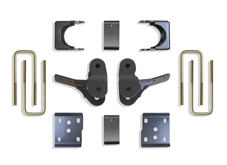 303140 4" Rear Flip Kit W/ Hangers Fits 2004-2008 Ford F-150