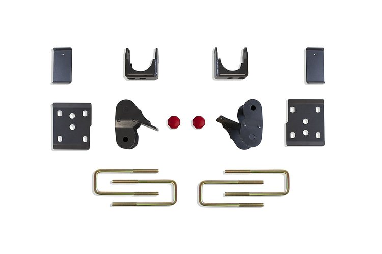 303240 4" Rear Flip Kit W/ Hangers