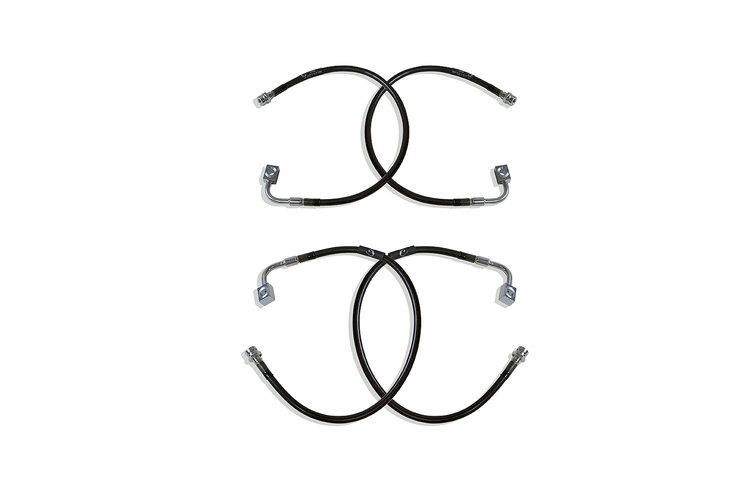 519700 Extended Brake Lines F& R Fits 2018-2018 Jeep Wrangler JK<li>2007-2017 Jeep Wrangler