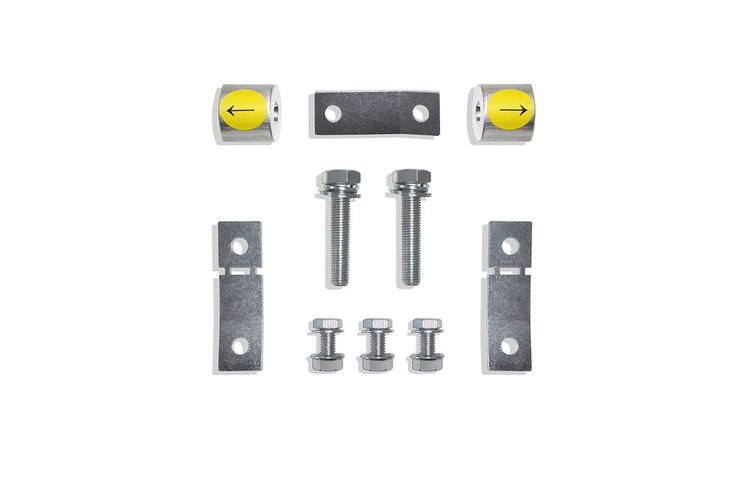 616700 Carrier Bearing Kit W/ Brake Line Brackets Fits 2007-2021 Toyota Tundra