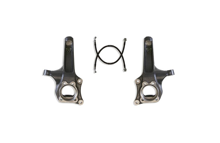 700440 4" Lift Spindles W/ Brake Lines Fits 2015-2022 Chevy Colorado<li>2015-2022 GMC Canyon