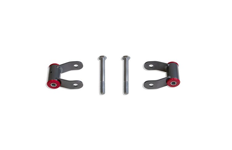 710515 1" Lift Shackles Fits 1994-2001 Dodge Ram 1500, 1999-2018 Chevy/GMC Silverado/Sierra