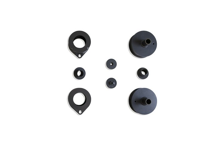 839720 2.5"/2" F& R Spacer Kit Fits 2018-2018 Jeep Wrangler JK<li>2007-2022 Jeep Wrangler