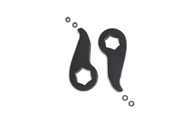 841813 1"-3" Lift Torsion Keys W/ Shock Ext Fits 2020-2022 Chevy Silverado 2500 HD/3500 HD, 2020-2022 GMC Sierra 2500 HD/3500 HD
