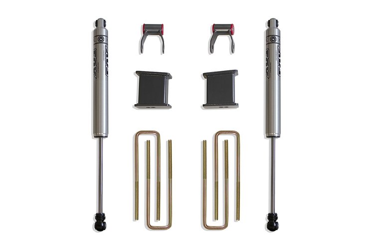 901355F 5" Rear Lift Box Kit W/ Fox Shocks Fits 2007-2016 Chevy Silverado 1500, 2007-2016 GMC Sierra 1500, 2007-2007 GMC Sierra