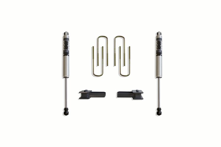 904120F 2" Rear Lift Box Kit W/ Fox Shocks