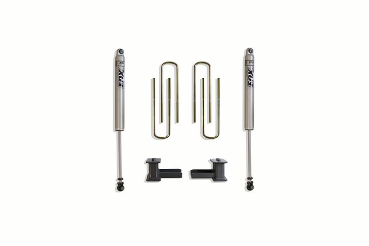 904140F 4" Rear Lift Box Kit W/ Fox Shocks