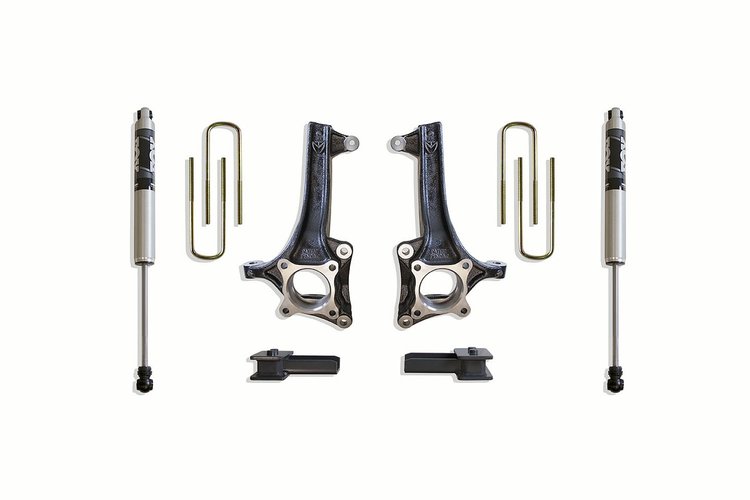 K884142F 4" Lift Kit Fox Shocks