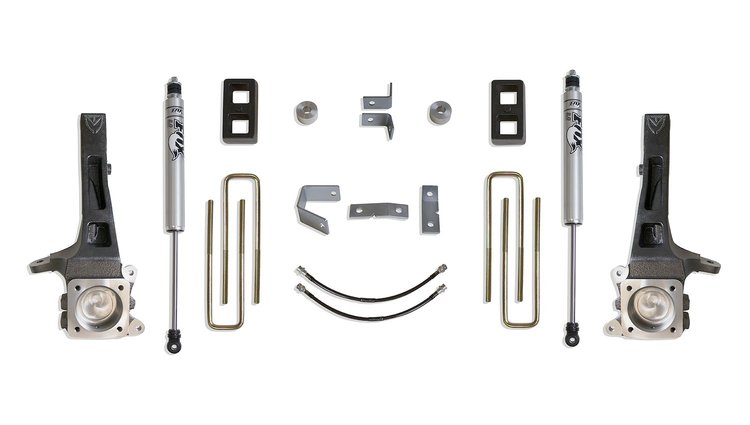 K886842F 4" Lift Kit Fox Shocks Fits 2005-2022 Toyota Tacoma