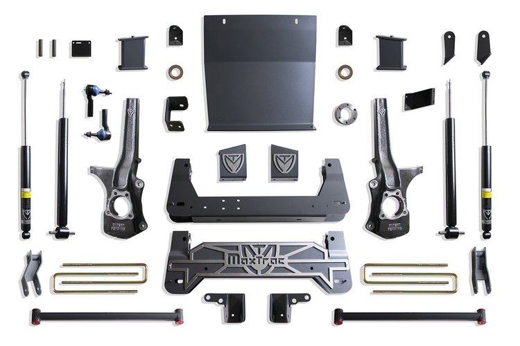 K941975 7-8 in. Lift Kit Fits Select Chevy/GMC Silverado/Sierra 1500 4WD