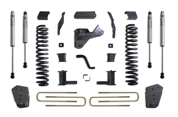 K943385F 8" Lift Kit Fox Shocks Fits 2017-2022 Ford F-250 Super Duty<li>2017-2022 Ford F-350 Super Duty