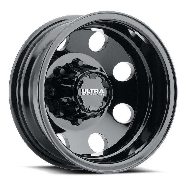 002-7699RBK 002-Series Modular Dually Wheel [Size: 17"x6.5"] Gloss Black Finish
