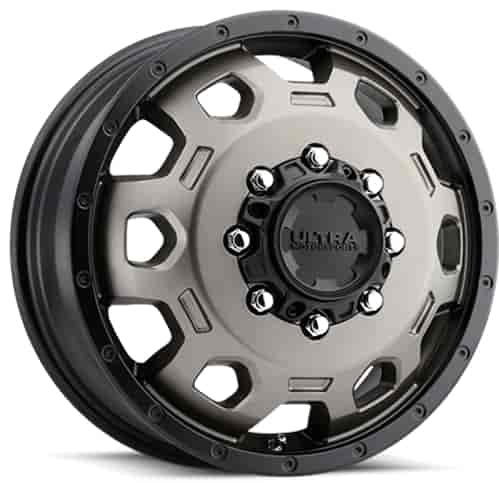 Front Warlock Dually 017 Series Wheel Size: 17" X 6.5"