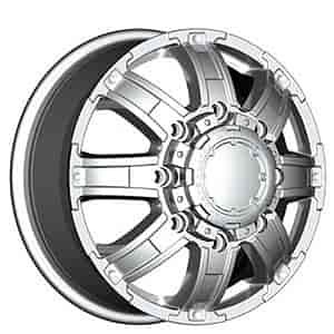 Ultra 024 Dually Wheel Size: 17" x 6.5" Bolt Pattern: 8 x 210mm Back Space: 8.83"