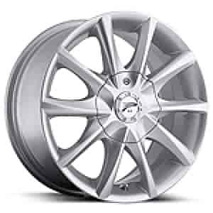 Ultra 081 E-Twine Silver FWD Wheel Size: 16" x 7" Bolt Pattern: 4 x 100mm, 4 x 4.5" Back Space: 5.65"