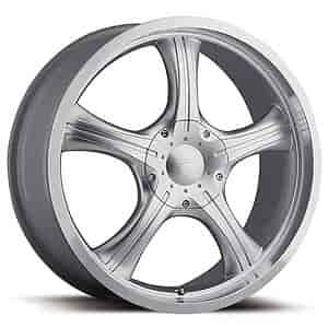 Ultra 082/083 Platinum Attitude FWD Silver Wheel Size: 14" x 6"