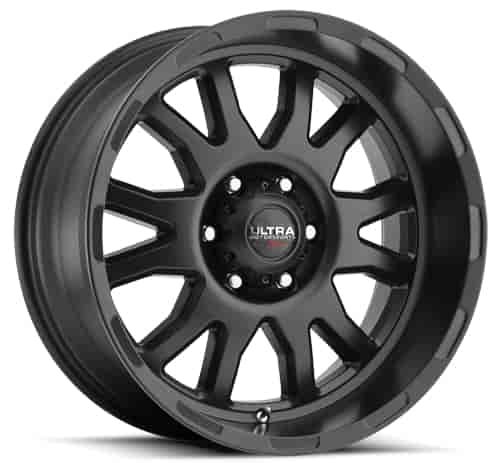 108 Xtreme Satin Black and Satin Clear Coat 20" x 9"