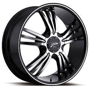 Ultra 122 Wolverine Platinum Series Gloss Black FWD Wheels Size: 20" x 8.5"