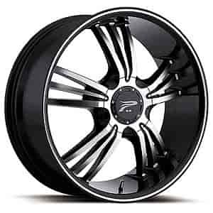 Ultra 122 Wolverine Platinum Series Gloss Black FWD Wheels Size: 20" x 8.5"
