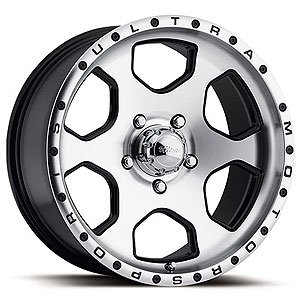 Ultra 175 Rogue Diamond Cut Lip w/ Gloss Black Windows RWD Wheels Size: 16" x 8"