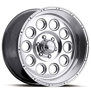 Ultra 185 Baja Champ Polished RWD Wheels Size: 15" x 8"