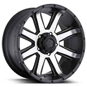 Ultra 195 Crusher RWD Black/Diamond Cut Face Wheel Size: 20" x 9"