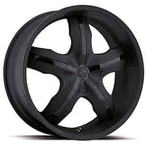 Ultra 211 Widow Platinum Series Matte Black RWD Wheels Size: 22" x 9"