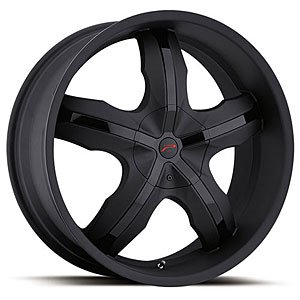 Ultra 211 Widow Platinum Series Matte Black RWD Wheels Size: 20" x 9"